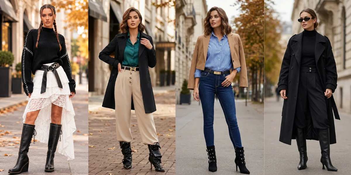 You are currently viewing 21 Chic Black Calf Boots Outfit Ideas That Inspire Confidence