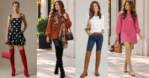 Read more about the article 21 Effortless Over-the-Knee Boots Outfits Ideas for Fall and Winter