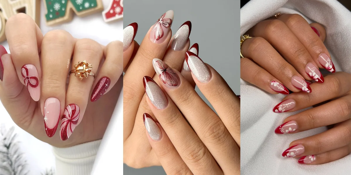 You are currently viewing 18 Glamorous Red French Tip Christmas Nail Designs to Spark Holiday Cheer